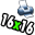 16x16 Sudoku drucken: Sehr Leicht 